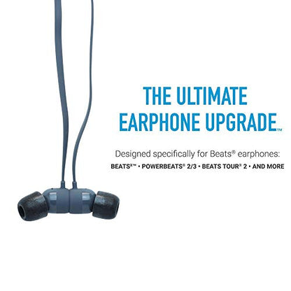 Comply Memory Foam Replacement Ear Tips, Black, Medium (3 Pairs) | For Beats Powerbeats Pro, Beats Flex, Beats X, Powerbeats 1, 2, 3, Ultimate Comfort, Secure Fit, Superior Noise Isolation - size: Medium