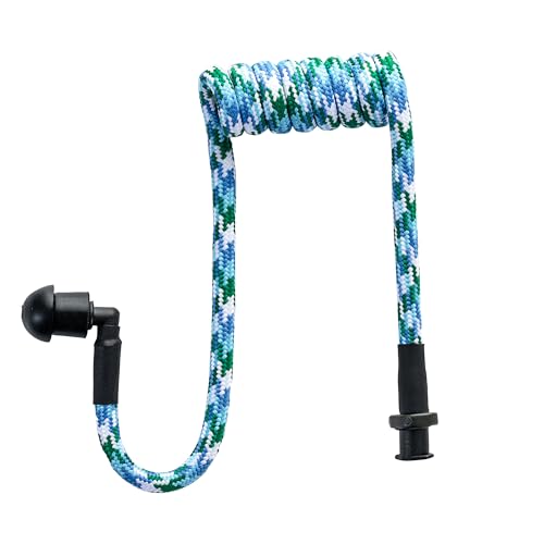 Acoustic Coil Tube Replacement Braided Nylon for Two-Way Radio Earpiece - color: DF/CTB-12