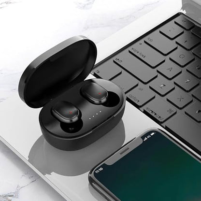 Mini Bluetooth 5.1 Earbuds - HiFi Stereo Sound in-Ear Headphones with Noise Isolation for Gym/Running - color: Black