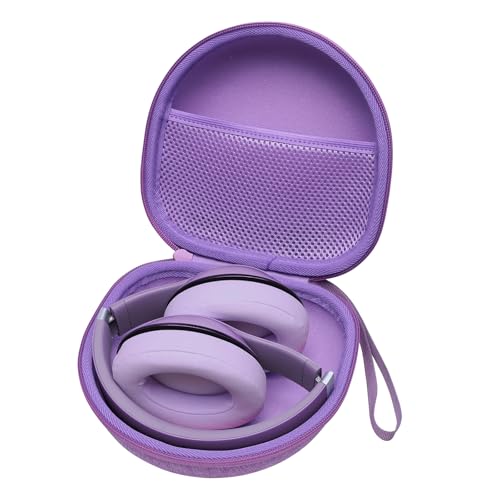 Headphone Case for JLab/Beats/TOZO/JBL/BERIBES/Picun Etc Headphones, Purple | for JLab JBuds Lux ANC/Go Lux ANC, Beats Studio Pro/Solo 4 3,TOZO HT3,KVIDIO Etc Headphone, Hard Shell Case for Travel Home - color: Purple