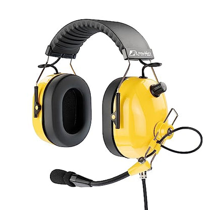 Arrowmax AHDH0042-YW-M9 Noise Cancelling Headset Compatible with Motorola Radios APX6000 APX7000 APX8000 XPR6350 XPR6550 XPR7550 XPR7350e XPR7550e XPR7580e APX 6000 7000 8000 XPR 6550 7550 7550e with