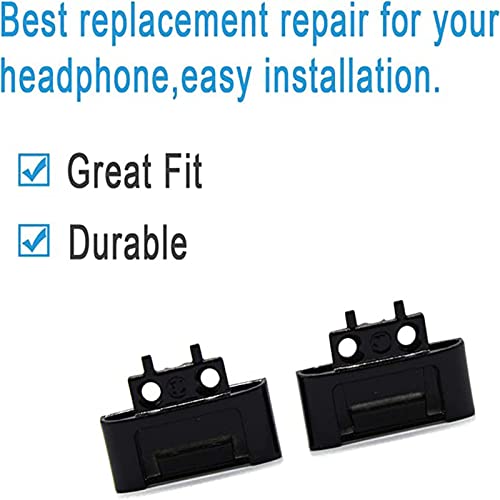 Adhiper Hinge Replacement for Solo3 Wireless Solo2 Wireless Headphone - color: Black