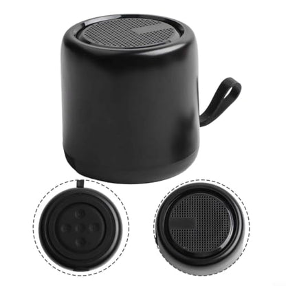 Wireless Speaker with 5.0, 24H Playtime, IPX4 Waterproof, Portable for Outdoor Travel Home Party, Compact Design(black) - color: black