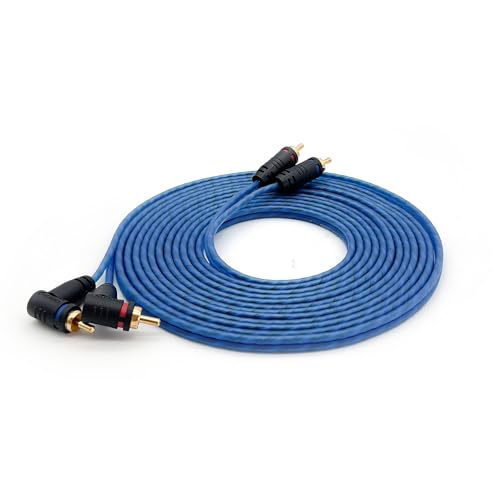 ORION Cobalt COKIT8 8-Gauge CCA Amp Wiring Kit, 100% American Wire Gauge (AWG) Standard, High Current Amplifier Install Kit with Fuse Holder, RCA Cable & Speaker Wire for Car Audio Systems - size: 8-Gauge