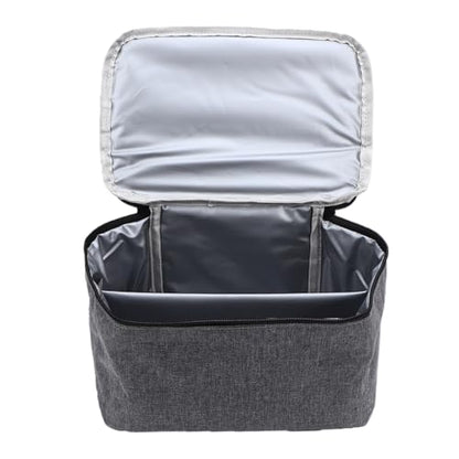 Zerodis Digital Hand Mixer Carrying Bag Mixer Parts Accessories Foil Lining Oxford Fabric Hand Case Portable Travel Storage Case Handheld Carrying with Handle