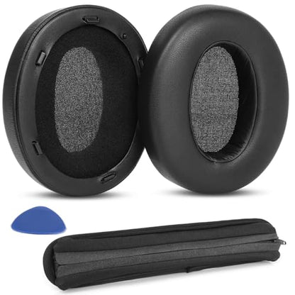Ear Pads Replacement Ear Cushions for Sony WH-XB910N Headset | Headband Earpads with Protein Leather, Noise Isolation Foam Accessories- Black