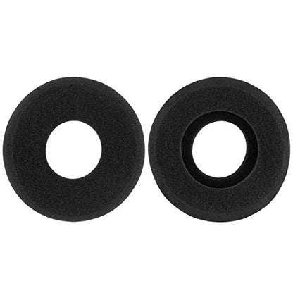 Geekria Comfort Foam Replacement Ear Pads for GRADO SR60, SR80, SR125, SR225, M1, M2 Headphones Ear Cushions, Repair Parts with Video Guide (Black)