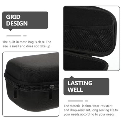 GLEAVI Portable Microphone Case Protective Storage Bag Lightweight Organizer with Comfortable Handle for Mic and Digital Devices and Compact