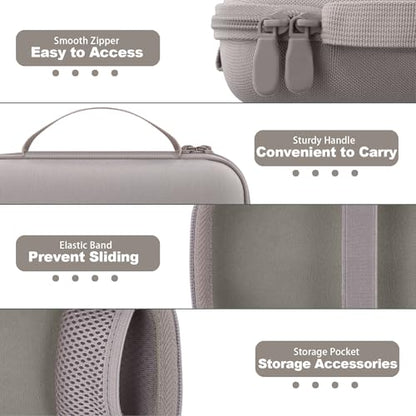 Aenllosi Hard Case for Bose SoundLink Flex 2nd Gen/Bose Speaker, Sandstone | EVA Hard Shell, Drop Resistant Protection, Water Resistant Protection, Dust Proof Protection, Protective Case Only - color: Sandstone, style: Hard Case for Bose SoundLink Flex 2n