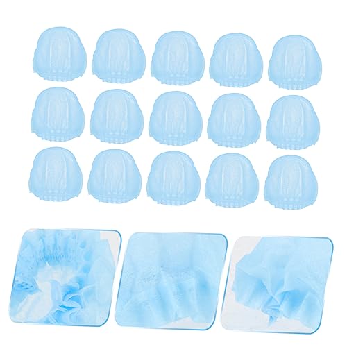SUPVOX 200pcs Disposable Microphone Covers Non-woven Mic Protectors for Ktv and Singing Easy to Use Windproof Design Sanitary Protection for Handheld Microphones