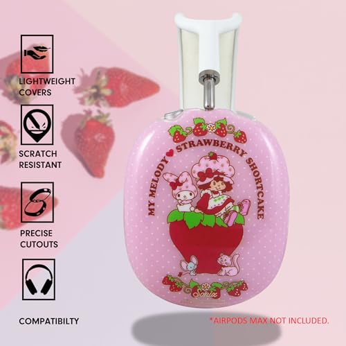 Sonix x Sanrio Protective Case for AirPods Max 2 & 1 | Headphones Cover | My Melody x Strawberry Shortcake - color: My Melody x Strawberry Shortcake