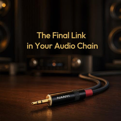 NANYI 3.5mm to 2 XLR Male Y-Splitter Audio Microphone Cable 1.5M (5FT) - size: 3.5mm To 2XLR Male-5FT
