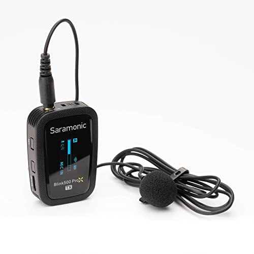 Saramonic Blink 500 Prox B1 | Compact Wireless 2.4GHz Clip-On Microphone System with Lavalier