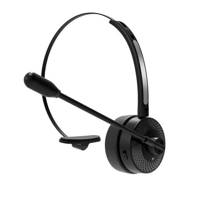 Bluetooth Headset with Mic, Wireless On Ear Headphones with Noise Cancelling Microphone for Trucker, Hand Free Wireless Headset for Cellphone