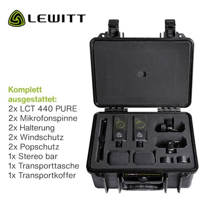 Lewitt Audio LCT440PURE SP Condenser Mic Stereo Preamp