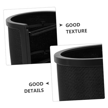 U Shaped Microphone Windscreen Shield Dual Layer Pop Filter