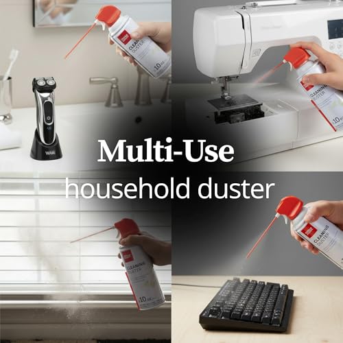 Office Depot Cleaning Duster, 3.5 Oz Compressed Canned Air for Electronics, Keyboard Cleaner for Computer, Laptop, PC, Printer, Office Equipment, Moisture-Free, Pack of 1