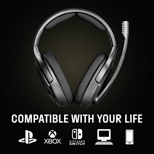 DROP + EPOS PC38X Gaming Headset Noise-Cancelling Microphone with Over-Ear Open-Back Design, Velour Earpads, Compatible with PC, PS4, PS5, Switch, Xbox, Mac, Mobile, and More (Black) - color: Yellow, style: EPOS PC38X