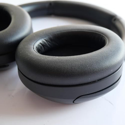 Replacement Ear Pads for Sony WH-XB910 XB910N Extra Bass Noise Cancelling Headphones, Headphones Ear Cushions, Headset Earpads, Ear Cups Cover (Black) - color: Black