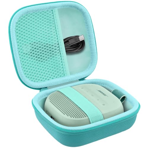 for Bose New SoundLink Micro 2nd Gen Speaker Protective Case, Mint Green - color: Mint Green Case