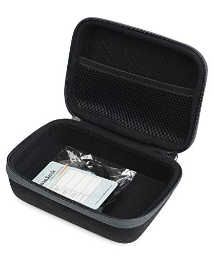 Protective case for Shokz openrun, openrun pro, openrun Mini, openmove, opencomm, Aftershokz Aeropex, OpenMove, Trekz, Trekz Mini, Trekz Air, Bluez 2, 2S; - color: Black with gray zip