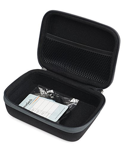 Protective case for Shokz openrun, openrun pro, openrun Mini, openmove, opencomm, Aftershokz Aeropex, OpenMove, Trekz, Trekz Mini, Trekz Air, Bluez 2, 2S; - color: Black with gray zip
