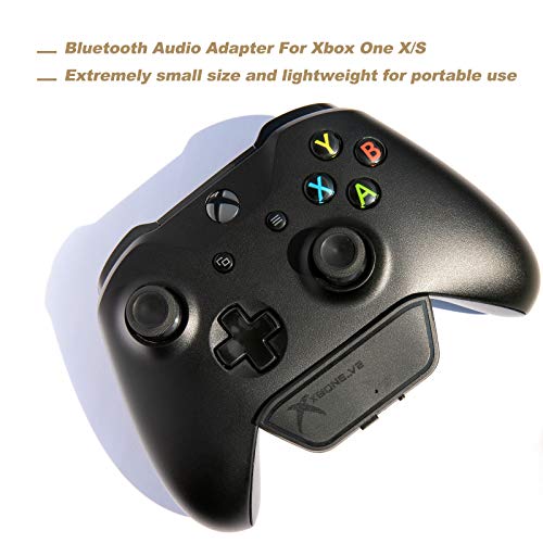 Uberwith Bluetooth Xbox one Transmitter Stereo Headset Audio Adapter for Xbox One X/S Controller Compatible with AirPods Wireless Headset Headphone Earbuds Speakers with Low Latency