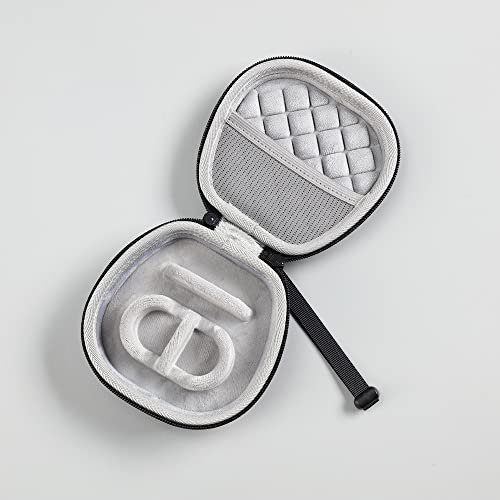 Hard Portable Protective Shell Skin Carrying Case for in-Ear Earphone Bag Decoding Headphone Amplifier Storage Box Cover (Black) - color: Black