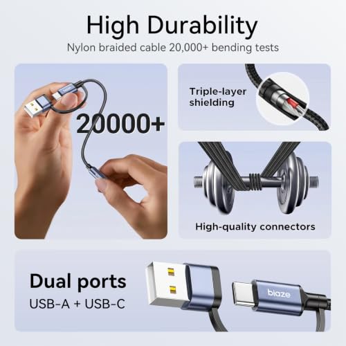 USB C to 3.5mm Audio Headphone Adapter,Type c to Aux Female Cable for 16 15 Plus, S24 S23 S22 S21 S20 Ultra Pixel MacBook and More Type c Devices