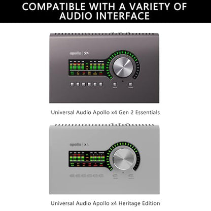 Musiin Audio Interface Case Compatible with Universal Audio Apollo x4 Gen 2 | Essentials with Strap UA Apollo x4 Heritage Edition daily protection
