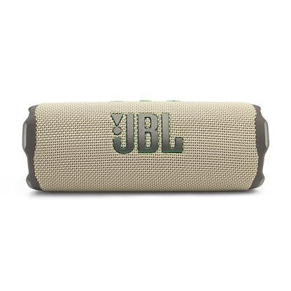 JBL Flip 7 Portable Bluetooth Speaker, Waterproof and Drop-Proof - Sand | Up To 16 Hours Playtime, IP68 Dustproof Build, Clip-On Loop, USB C Lossless Audio, Links With Other Speakers For Outdoor Use - color: Sand
