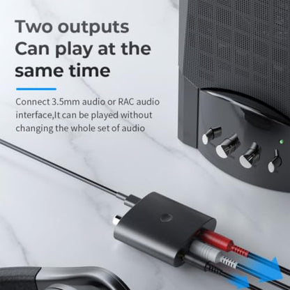 Bluetooth Receiver for Home Stereo, AUX RCA to Bluetooth Adapter