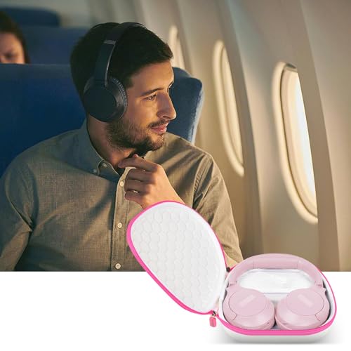 PAIYULE Headphone Case for Sony WH-CH720N 520, for JBL Tune 720BT, Bright Pink - color: Bright Pink