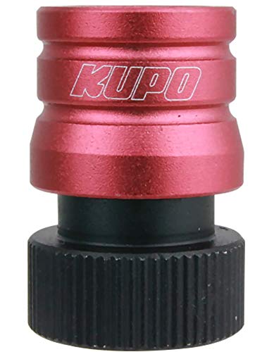 Kupo Quick Release Adapter Set, 1/4"-20 Modular Camera and Lighting Mounting System for Fast Monitor, Microphone, and Accessory Swaps Using Kupo Quick Release Platform (KG013912) | Includes quick release adapter and 1/4-20 male stud for filming, mounting
