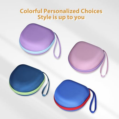 Kids Headphones Case for iClever/Acer Etc Kid Headphone,Blue+Red,Case Only | for iClever BTH12 HS19 BTH20 BTH22 BTH26/Candy Bila/Acer/JBL/MIDOLA/JoySpark/JLab/ADOOPE/Spiderman/EarFun/ Etc Kids Headphone - color: Blue+Red Edge