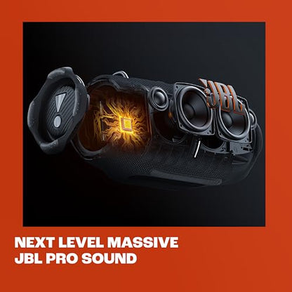 JBL Xtreme 4 - Portable Waterproof Speaker - Black | Next level massive JBL Pro Sound, Up to 24 hours of playtime plus 6 hours with Playtime Boost, Convenient shoulder strap - color: Black