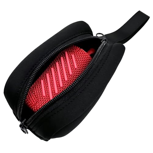 Wanty Soft Neoprene Travel Carrying Bag Sleeve Case Replacement with Handle Strap Compatible with Go 4 Go3 Go 3 Eco Portable Speaker