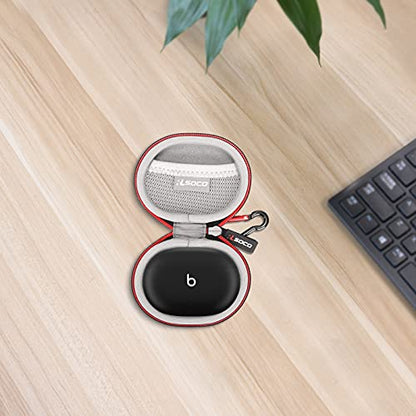 RLSOCO Carrying Case for Beats Studio Buds/Studio Buds+ True Wireless Noise Cancelling Earbuds - Black (Case Only) - color: Black