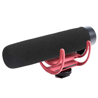 YOUSHARES Rode VideoMic Go Windscreen Deadcat and Foam Cover - Rode GO Mic Camera Microphone, Indoor Outdoor Microphone Wind Muff (2 Pack)