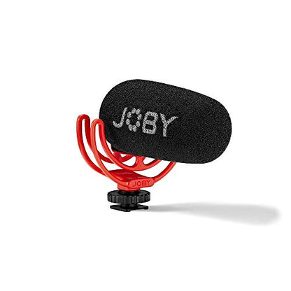 JOBY Wavo On-Camera Vlogging Compact Microphone Super Cardioid Pattern with Rycote Duo-Lyre for Smartphone, CSC, Mirrorless, Vlogging, Youtuber, Podcast, IRL, Content Creators | Supplied with both a cable for mobile phones (TRRS) and cameras (TRS) this, I