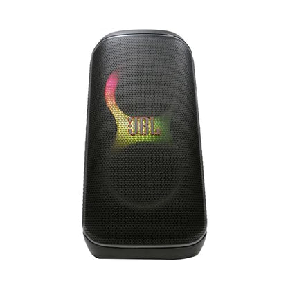 JBL PartyBox Club 120-160W Portable Wireless Splash Proof Speaker - 12 Hours of Playtime - Powerful Sound and deep bass + Wireless Two Microphone System with Receiver + AUX Cable + Microfiber Cloth - color: Black, style: Bundle w/ Mics