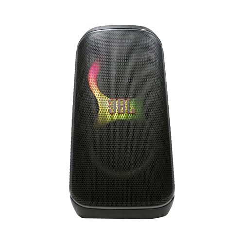 JBL PartyBox Club 120-160W Portable Wireless Splash Proof Speaker - 12 Hours of Playtime - Powerful Sound and deep bass (JBLPARTYBOX120AM) + AUX Cable + Microfiber Cloth - color: Black, style: Speaker Bundle