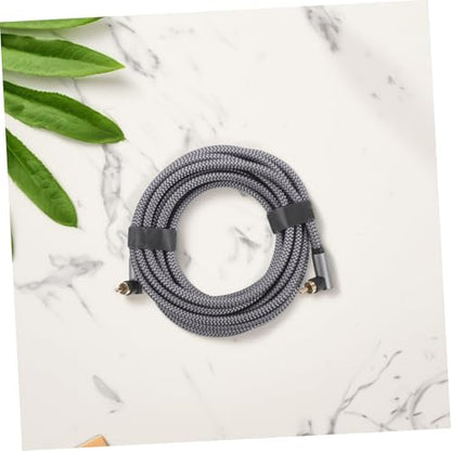 KOMBIUDA HiFi Digital Coaxial Audio Cable with Dual Shielded Cord and Connector High Fidelity Sound Transmission for Home Theater Sound Systems Tvs and Plug and Play Reliable Audio
