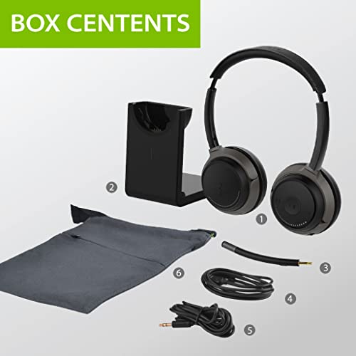 Avantree Alto Clair - Bluetooth Headset with Mic and Charging Base