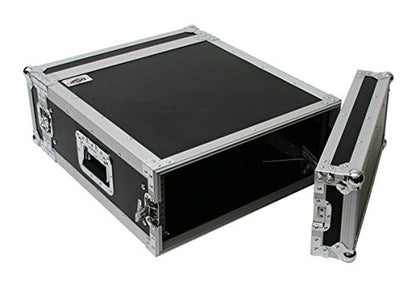 OSP Cases | ATA Road Case | 4-Space Amp Rack | 20" Deep | RC4U-20 - size: 4 Space, 20"