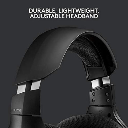 Logitech G332 SE Stereo Gaming Headset for PC, PS4, Xbox One, Nintendo Switch