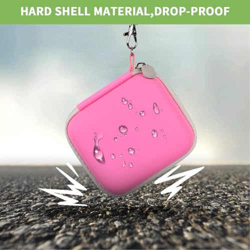 Hard Case for UCOMX/Hicober 3-in-1 Charger, Box Only | Hard shell case for UCOMX, Hicober, Iseyyox, LISEN and RTOPS 3-in-1 charger users, with divider and mesh pocket - color: Pink