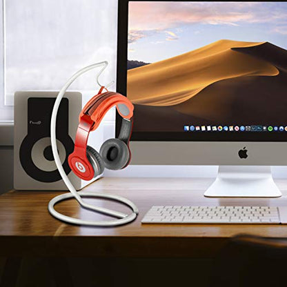 Universal Replacement Headband Cushion Pad Cover Protector Compatible with ATH M50X, QC 35i/35ii, QC25, Solo 2/Solo 3, Studio 2/3 Headphones (Orange) - color: Orange