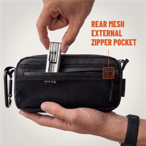 NEO Production Zipper Bags - Electronics & Camera Accessories Bag - Cable organizer, Gear Accessory Pouch, Travel Camera Essentials (Extra Small, Black) - size: X-Small