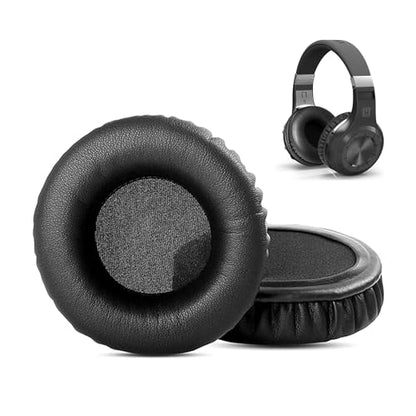 Turbine H+ Earpads Cushion Replacement for Bluedio Turbine H+ Headphone Ear Covers with Protein Leather and Memory Foam